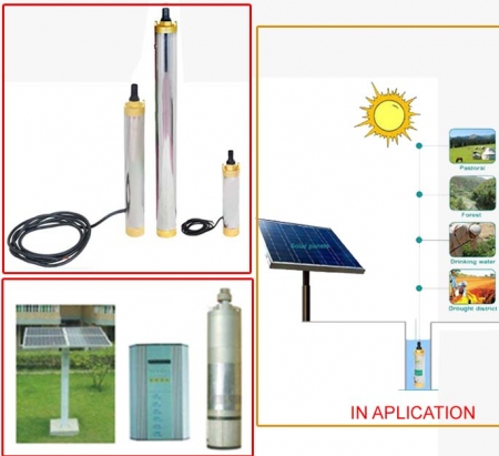 Solar Water Pump 3DS-6 (6" PUMP)